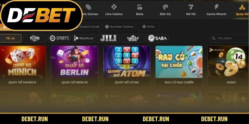 3 Nhà phát hành xổ số uy tín tại DEBET