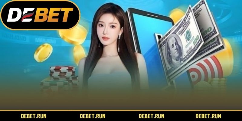 Phương pháp gửi tiền phổ biến tại DEBET